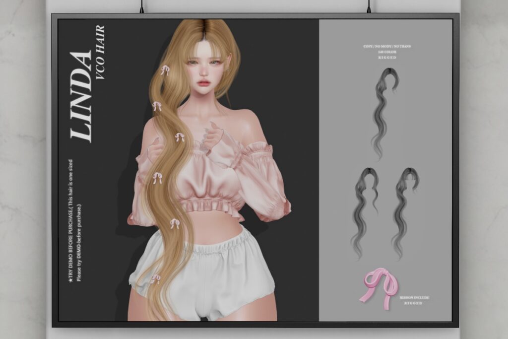 Linda Hairstyle, L$499 FP