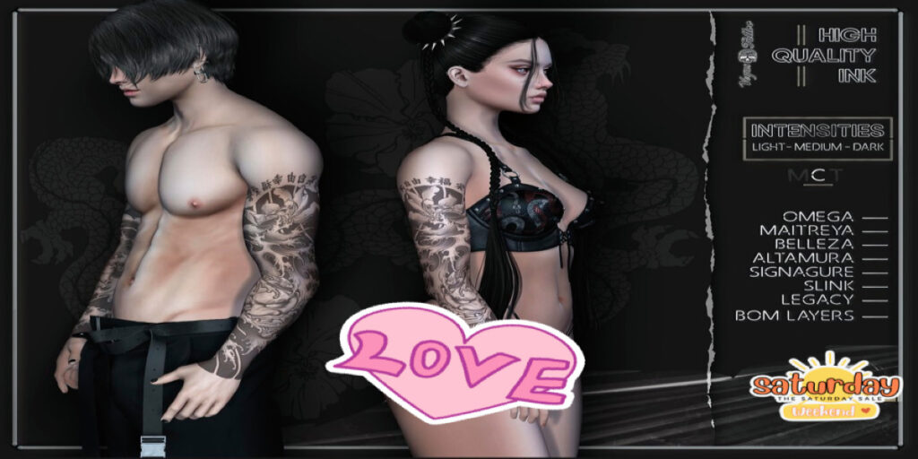 Taira Tattoo - See Ad For Fits