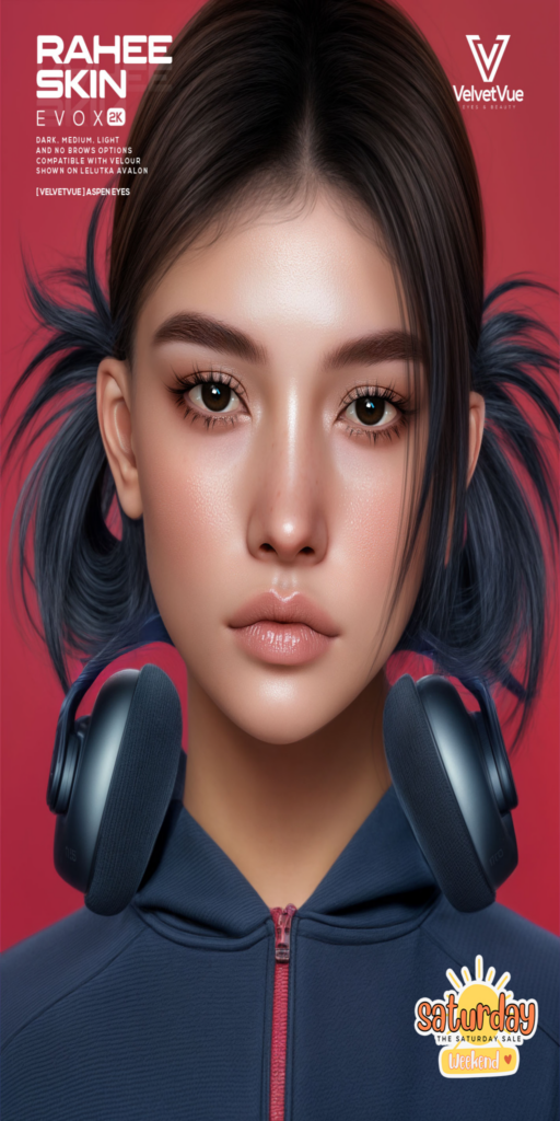 Rahee Skin - EvoX	&lt;a href=&quot;http://maps.secondlife.com/secondlife/Future%20Dreams/71/63/982&quot; target=&quot;_blank&quot;&gt;Teleport&lt;/a&gt;