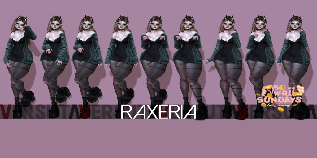 Raxeria Poses	&lt;a href=&quot;http://maps.secondlife.com/secondlife/Magical/222/66/777&quot; target=&quot;_blank&quot;&gt;Teleport&lt;/a&gt;