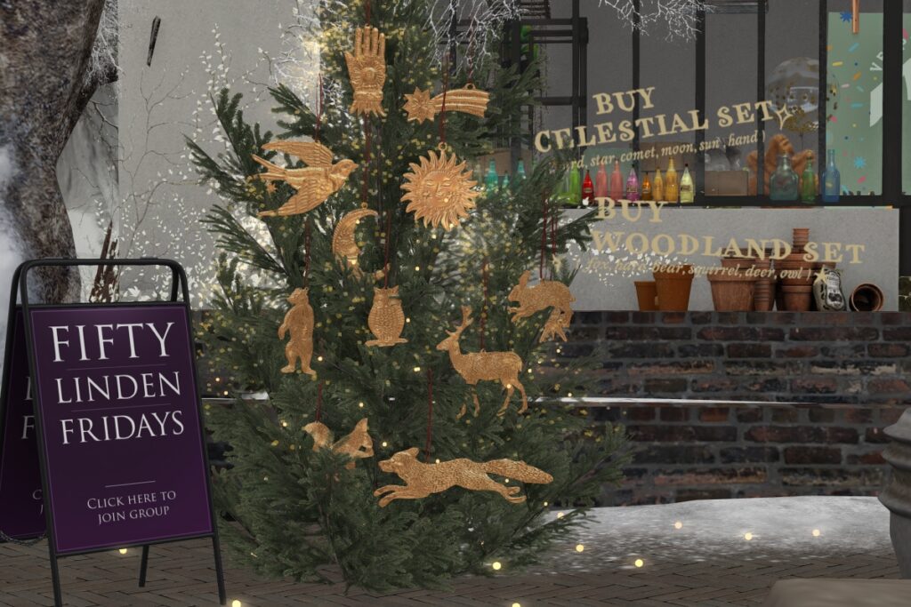 Foil Ornaments Decor Sets	&lt;a href=&quot;http://maps.secondlife.com/secondlife/Pure%20Dreams/134/108/18&quot; target=&quot;_blank&quot;&gt;Teleport&lt;/a&gt;