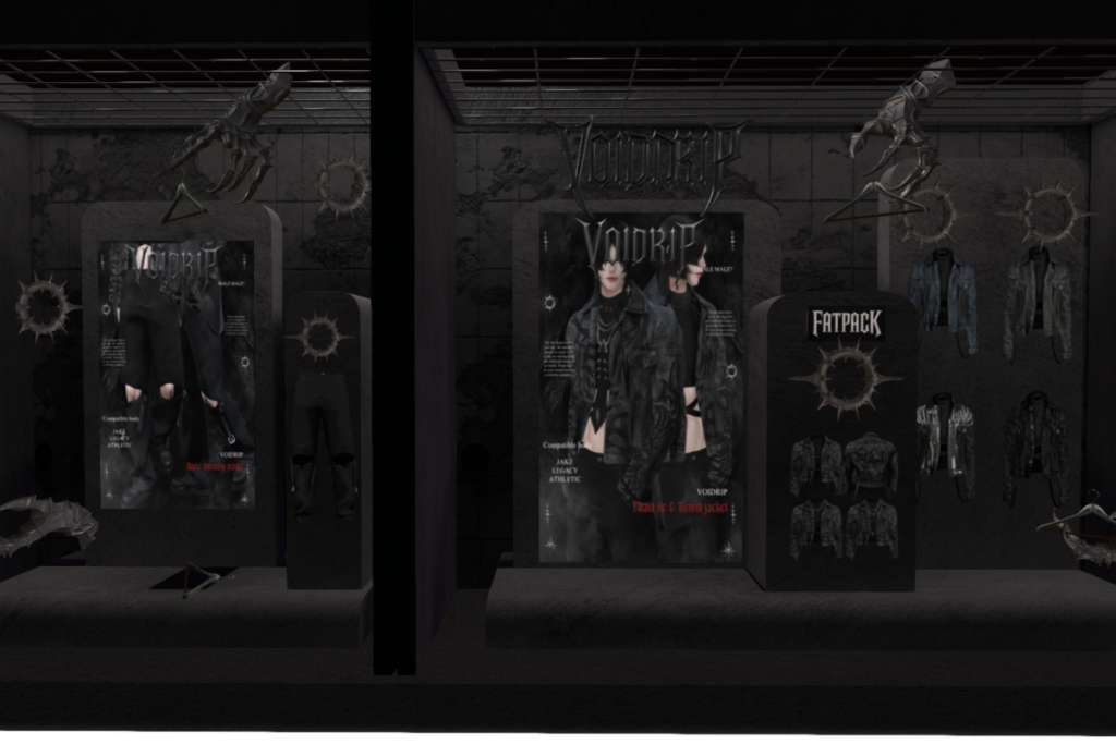 Chain &amp; Tie Denim Jacket - Jake/Legacy/+mods L$288 each/L$730 Fatpack