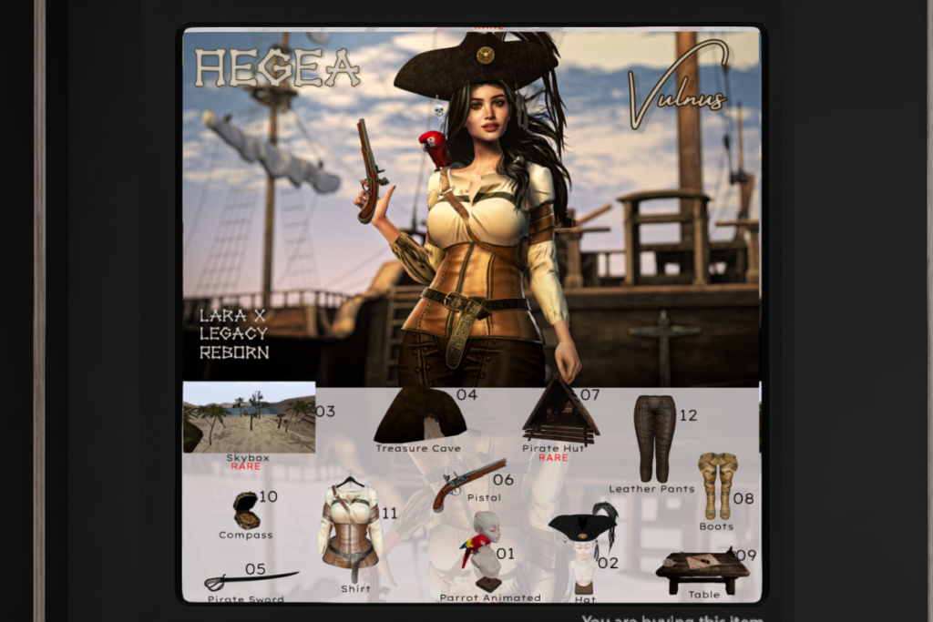 Aegea FollowUp Set - Legacy/MaitreyaX/Reborn, L$65 per play