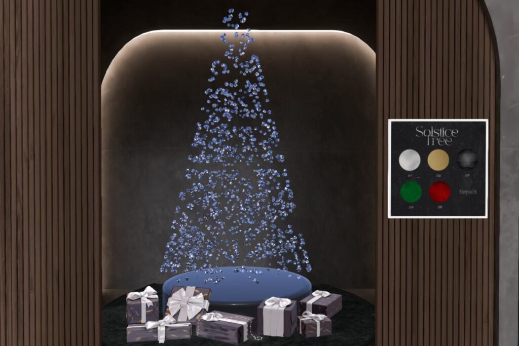 Solstice Tree, L$350 each/L$650 FP