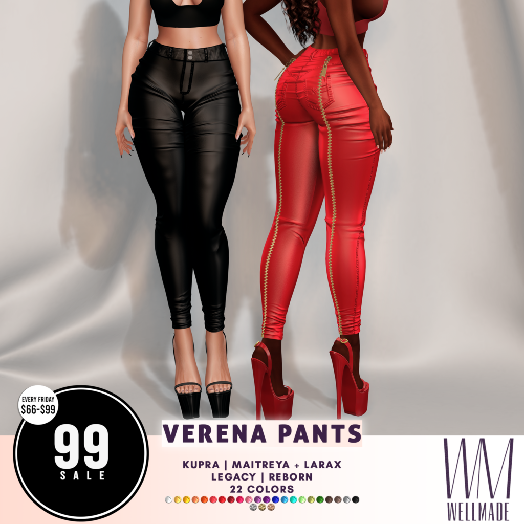 Verena Pants - Inithium/Legacy/Maitreya/Reborn/+mods	&lt;a href=&quot;http://maps.secondlife.com/secondlife/Serena%20Capri/153/156/3501&quot; target=&quot;_blank&quot;&gt;Teleport&lt;/a&gt;