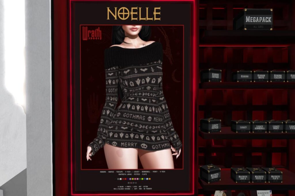 Noelle Dress - Legacy/MaitreyaX/Reborn/+mods, L$400 each/L$600-L$700 each FP/L$1400 MP