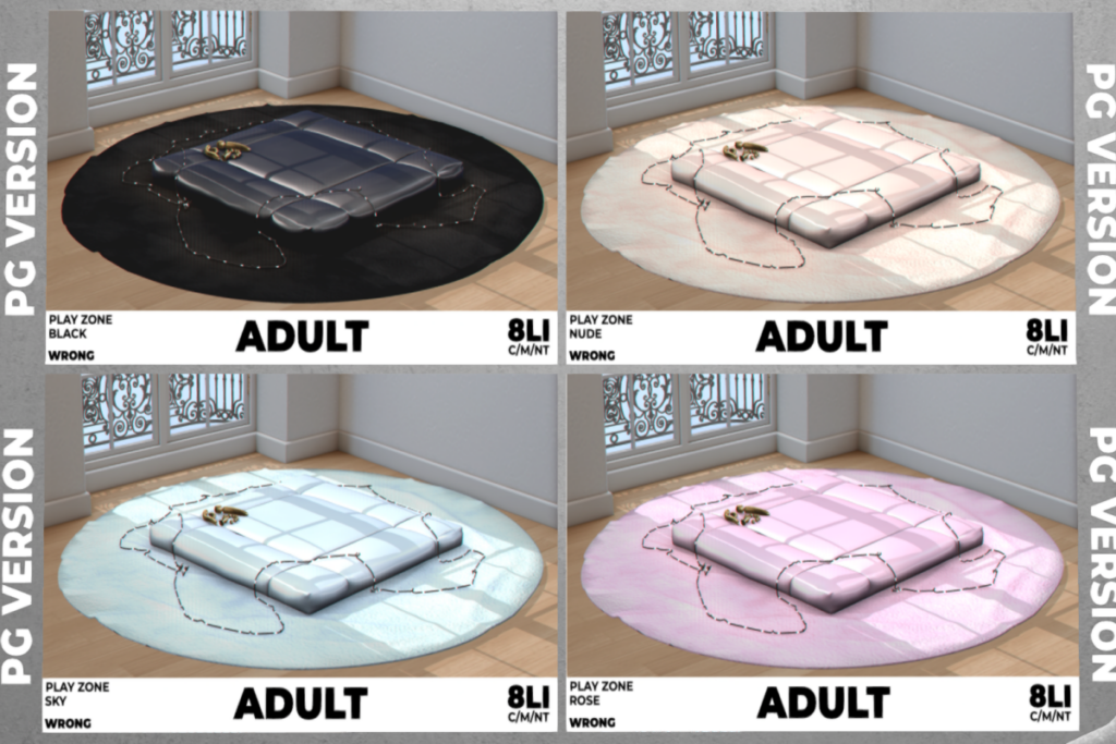 Play Set, L$500-L$800 each/L$1600 FP