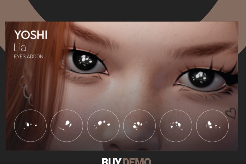 Lia Eyes Add-On, L$299 FP