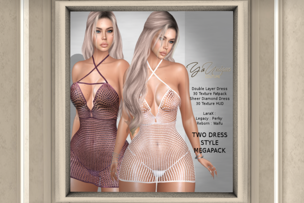 Channee Diamond Dress - Legacy/MaitreyaX/Reborn/+mods, L$699