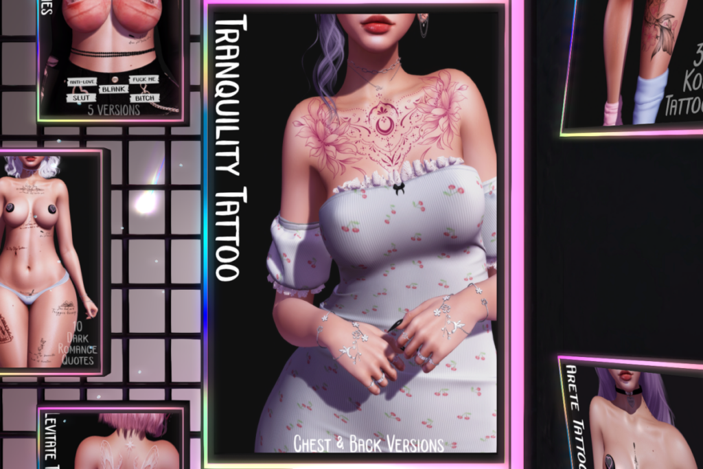 Tranquility Tattoo, L$199