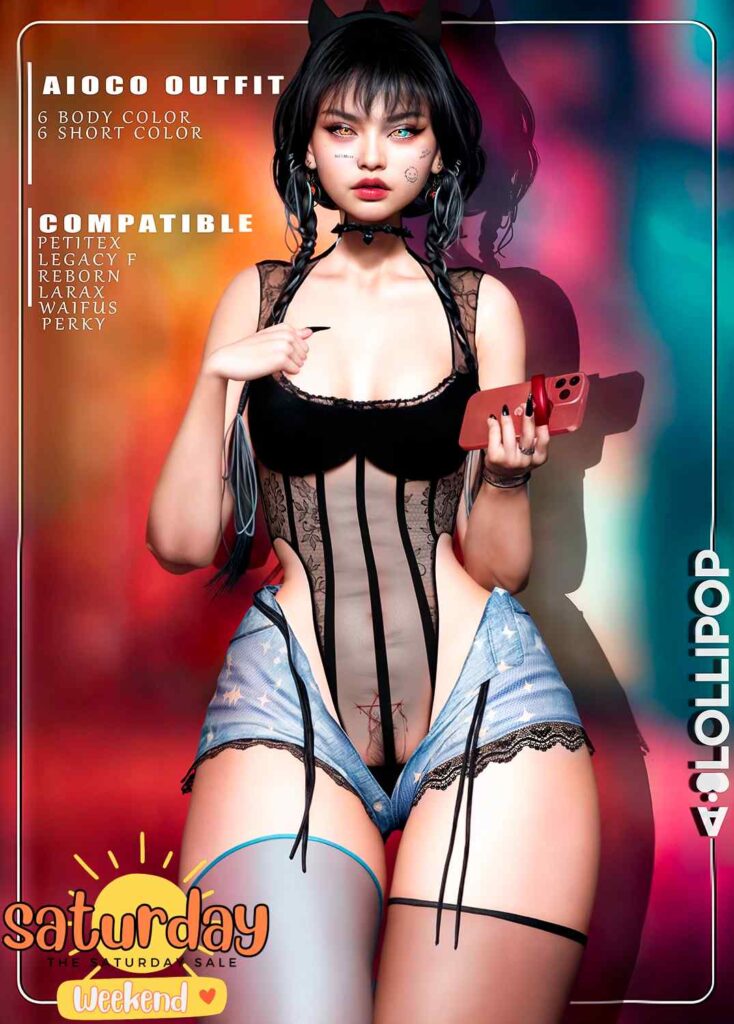 Aioco Outfit - Legacy/MaitreyaX/Reborn/+mods	&lt;a href=&quot;http://maps.secondlife.com/secondlife/Silver%20City/194/193/1802&quot; target=&quot;_blank&quot;&gt;Teleport&lt;/a&gt;