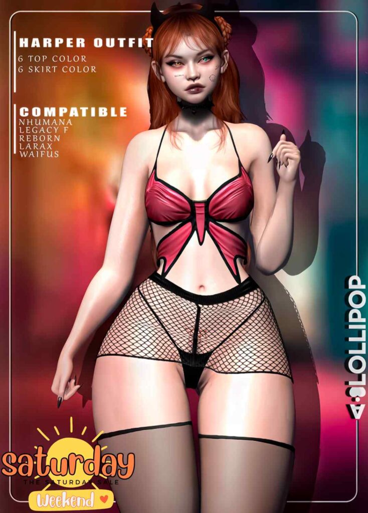 Harper Outfit - Legacy/MaitreyaX/Nhumana/Reborn/+mods	&lt;a href=&quot;http://maps.secondlife.com/secondlife/Silver%20City/194/193/1802&quot; target=&quot;_blank&quot;&gt;Teleport&lt;/a&gt;