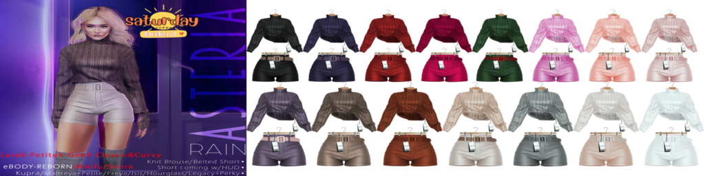 Rain - See Ad For Fits	&lt;a href=&quot;http://maps.secondlife.com/secondlife/Asteria/156/148/24&quot; target=&quot;_blank&quot;&gt;Teleport&lt;/a&gt;