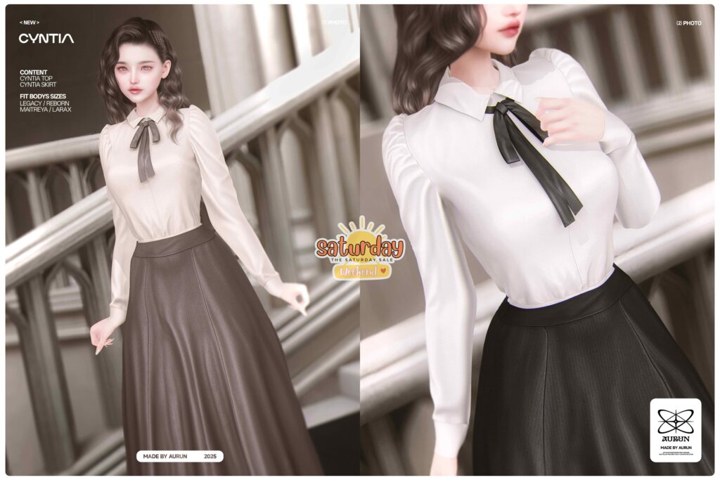 Cyntia Set - Legacy/Maitreya/Reborn/+mods	&lt;a href=&quot;http://maps.secondlife.com/secondlife/Perfectland/227/160/2531&quot; target=&quot;_blank&quot;&gt;Teleport&lt;/a&gt;