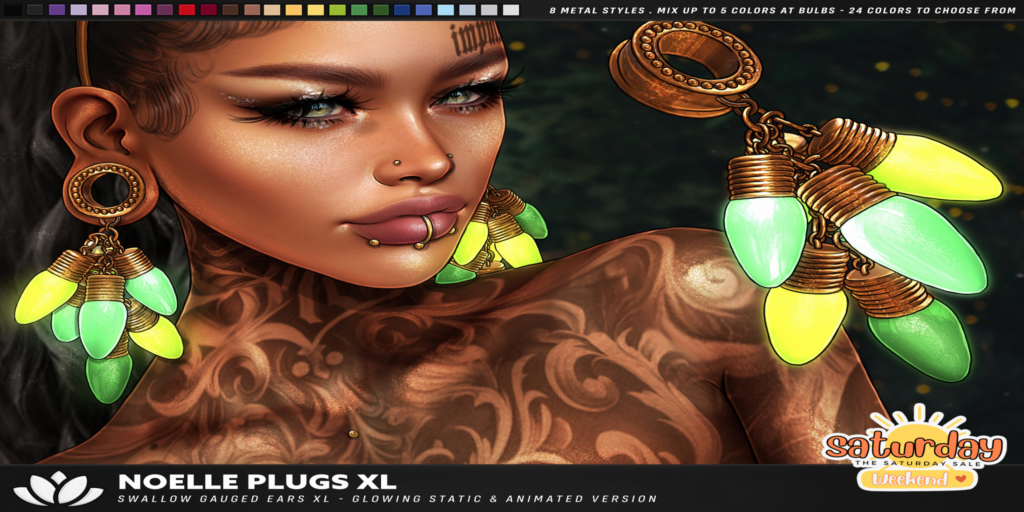 Noelle Plugs - Swallow XL	&lt;a href=&quot;https://maps.secondlife.com/secondlife/BlackLotus/137/19/293&quot; target=&quot;_blank&quot;&gt;Teleport&lt;/a&gt;