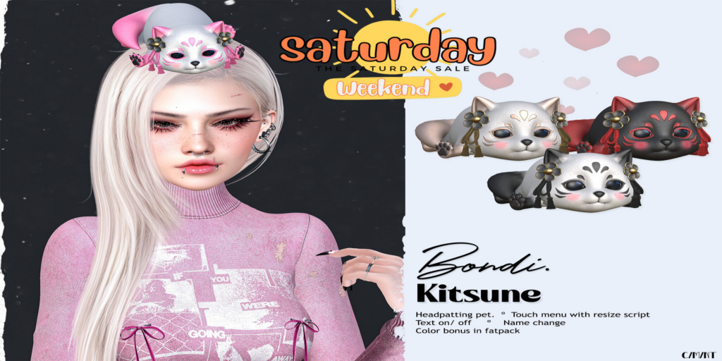 Kitsune Holdable	&lt;a href=&quot;http://maps.secondlife.com/secondlife/Daydreaming/19/66/22&quot; target=&quot;_blank&quot;&gt;Teleport&lt;/a&gt;
