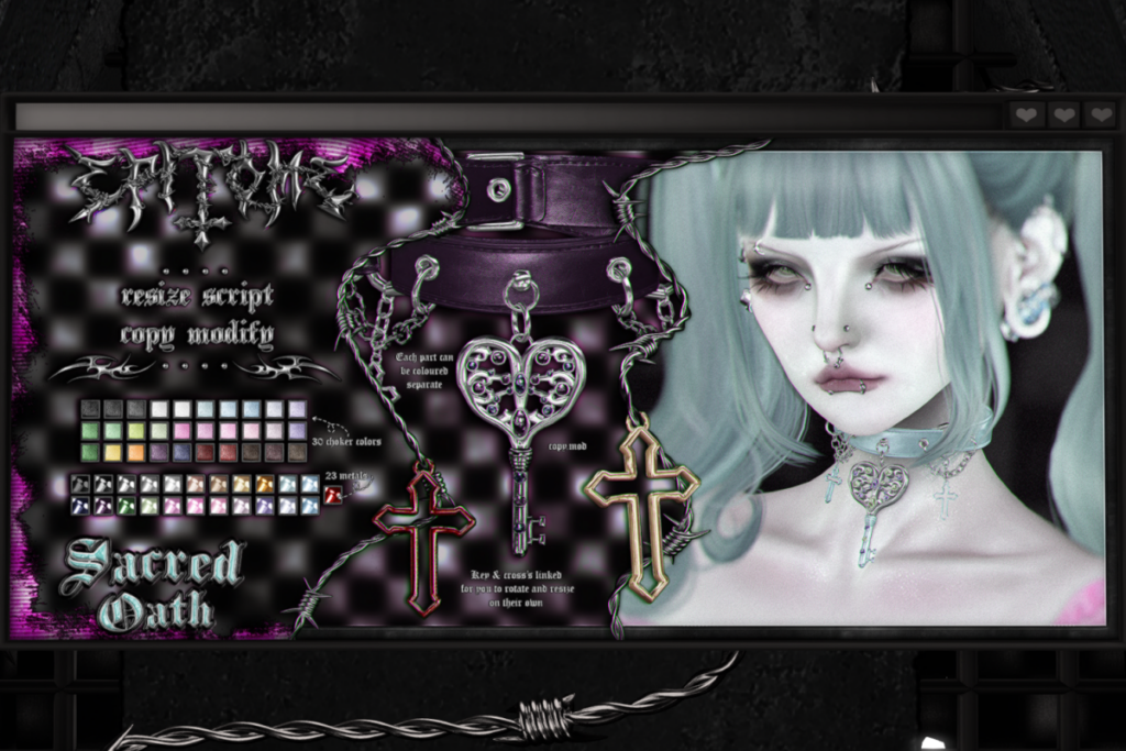 Sacred Oath Collar, L$289