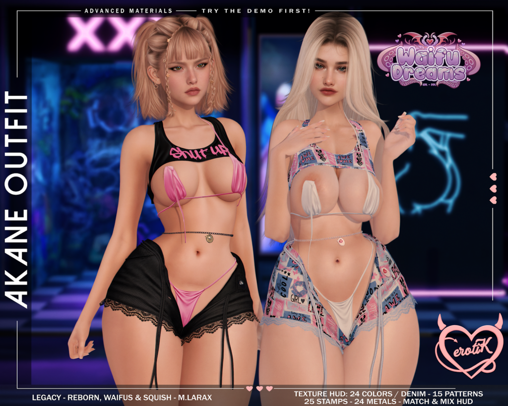 Akane Outfit - Legacy/MaitreyaX/Reborn/+mods