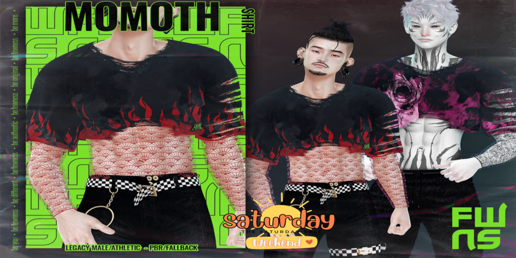 Momoth Shirt - Legacy/+mods	&lt;a href=&quot;http://maps.secondlife.com/secondlife/Moonstar/141/89/43&quot; target=&quot;_blank&quot;&gt;Teleport&lt;/a&gt;