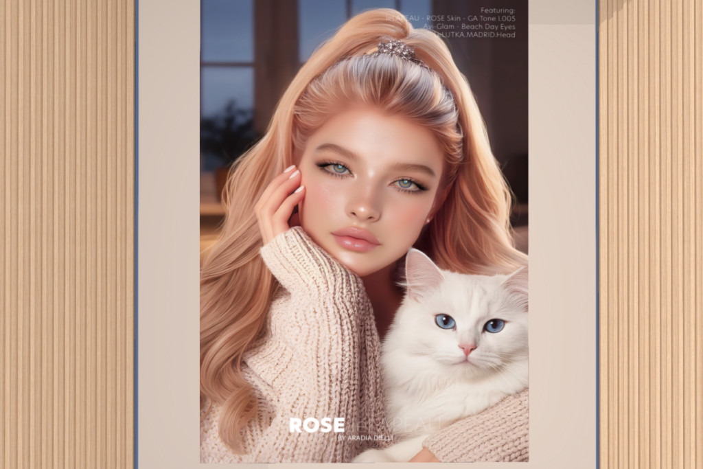 Rose Skin - EvoX, L$610 each/L$2100 FP