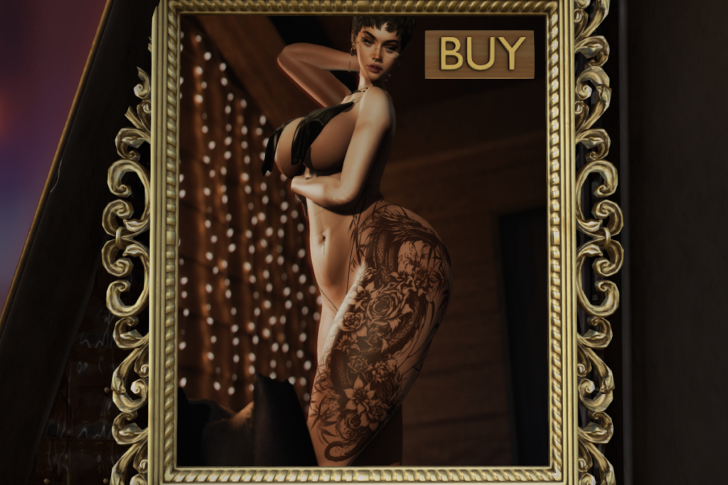 Dragon Leg Tattoo, L$350