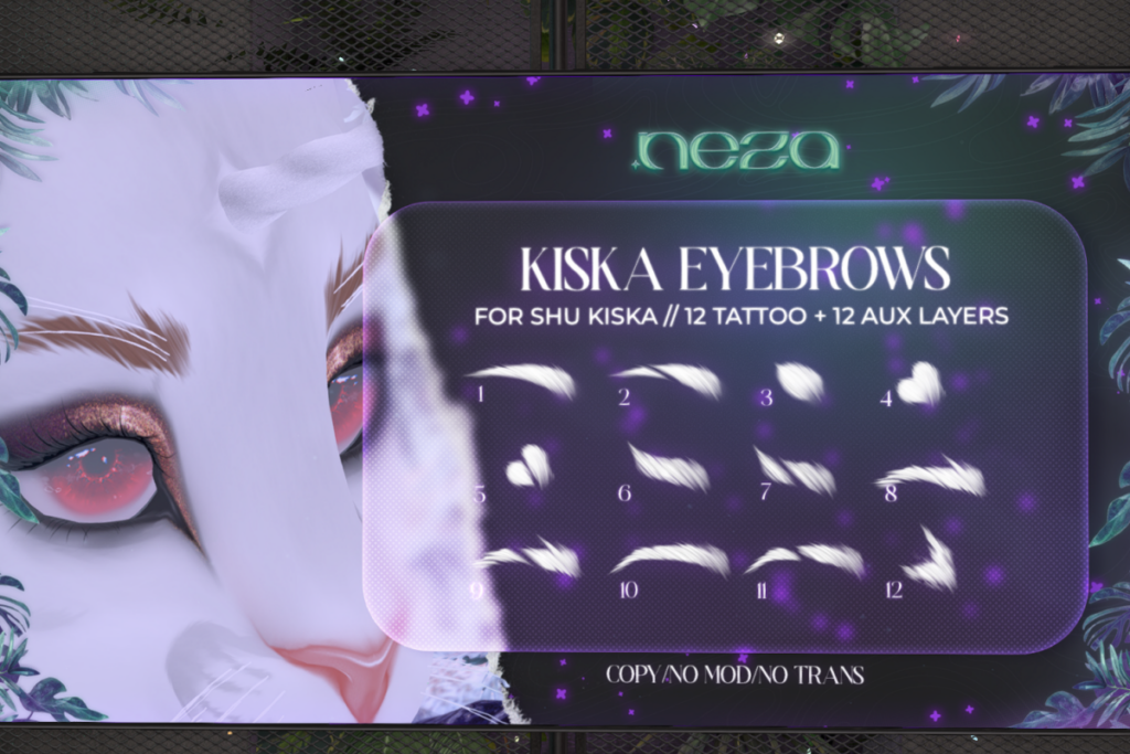 Kiska Eyebrows, L$200