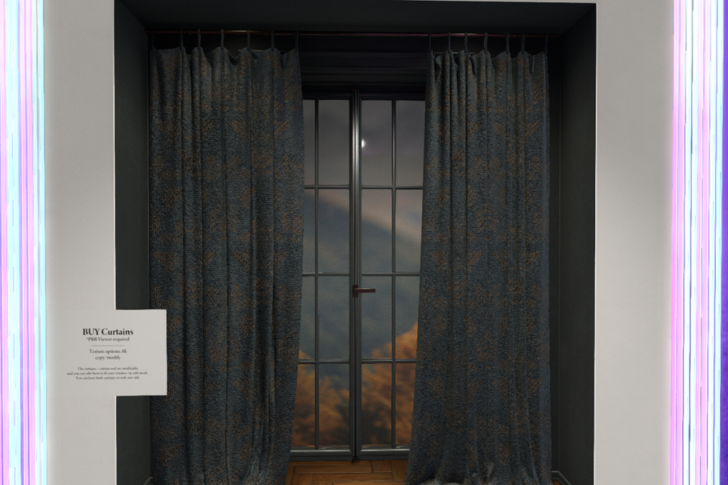 Estate Curtains, L$390