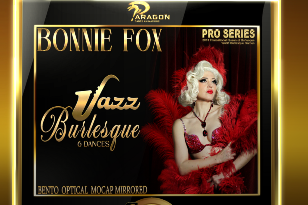 Jazz Burlesque Dances, L$300 each/L$1350 FP