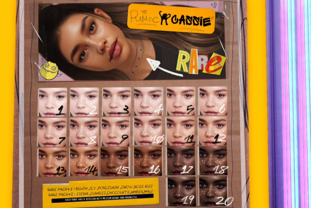 Cassie Makeup, L$89 each