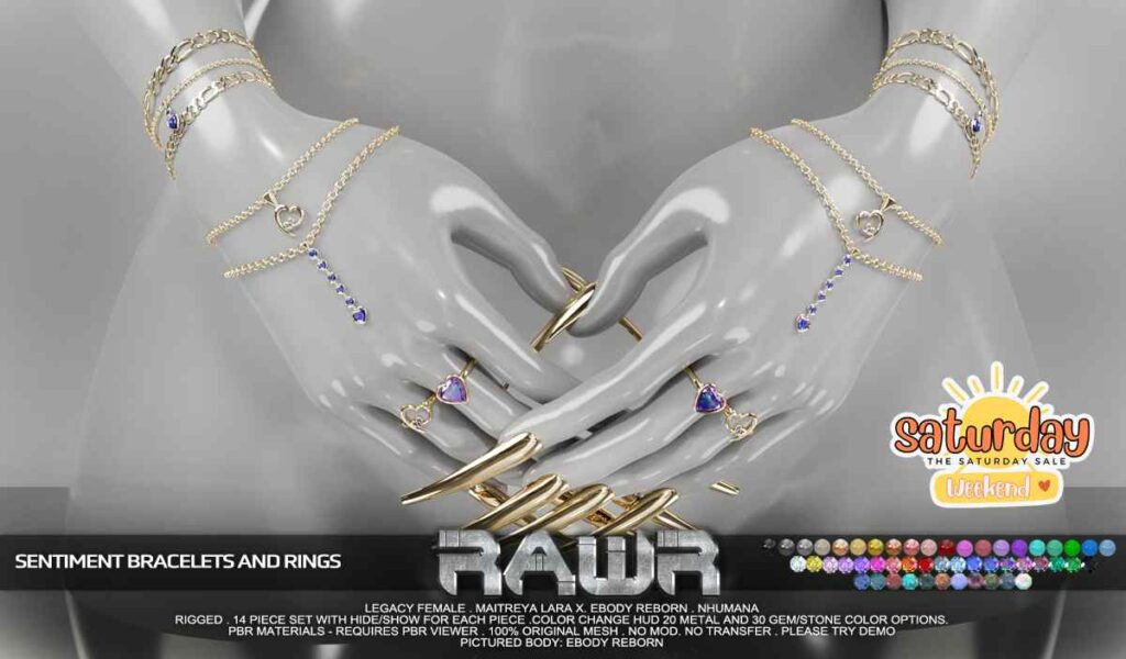 Sentiment Bracelets &amp; Rings - Legacy/MaitreyaX/Nhumana/Reborn	&lt;a href=&quot;http://maps.secondlife.com/secondlife/RAWR/62/141/21&quot; target=&quot;_blank&quot;&gt;Teleport&lt;/a&gt;