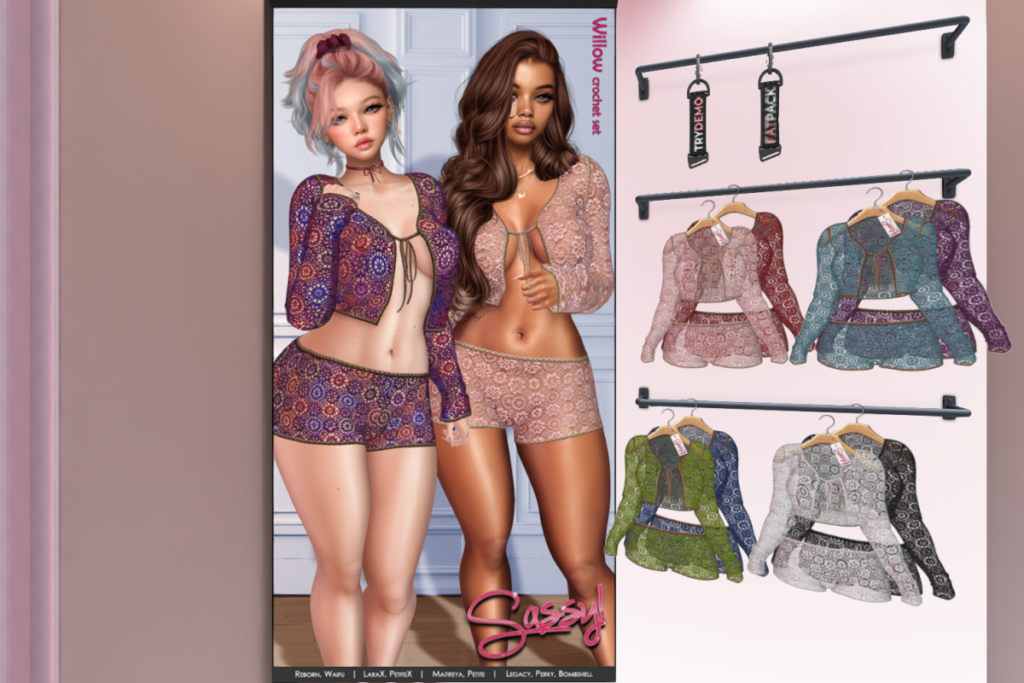 Willow Set - Legacy/Maitreya/Reborn/+mods, L$300 each/L$900 FP