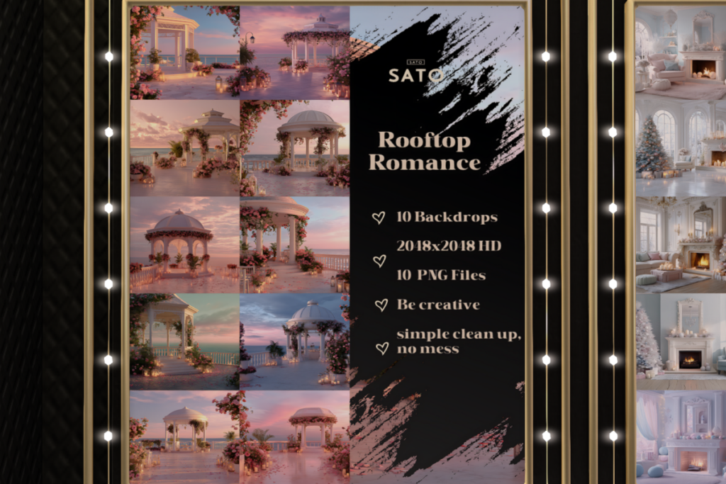 Rooftop Romance Backdrops, L$180