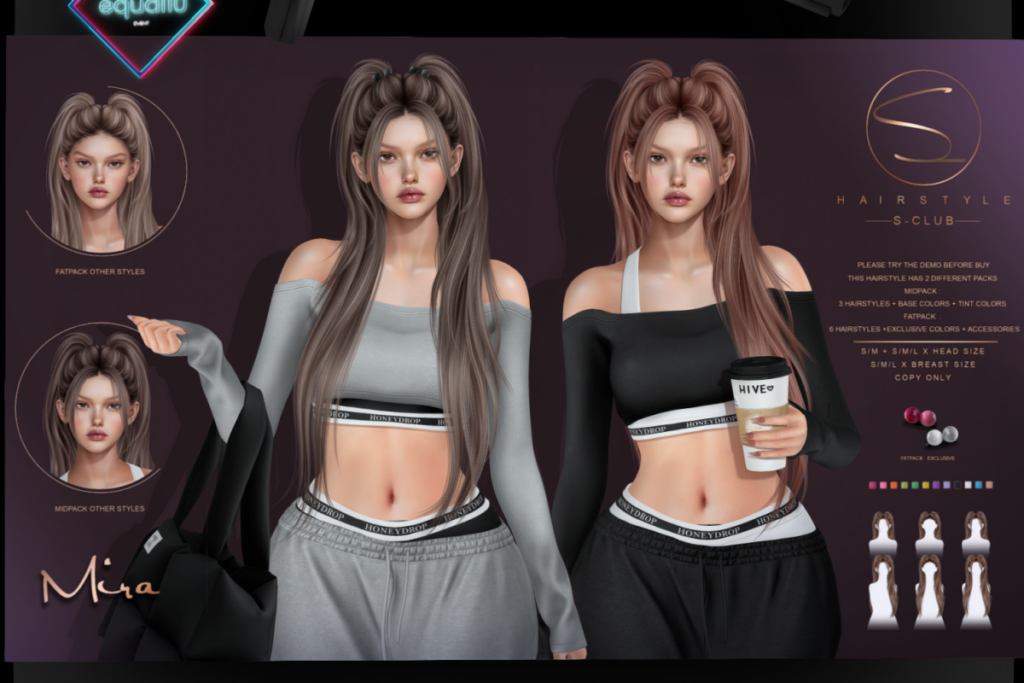 Mira Hair, L$699/L$999 FP