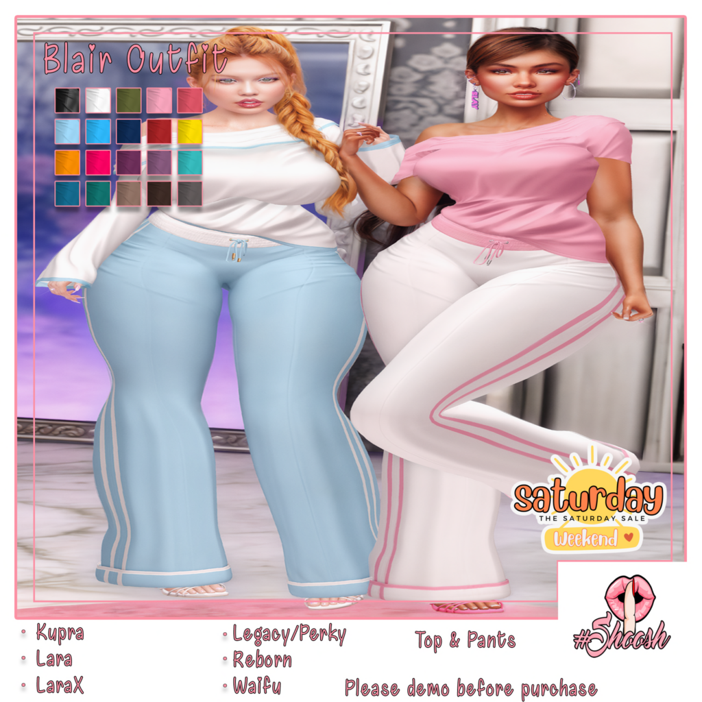 Blair Outfit - Inithium/Legacy/MaitreyaX/Reborn/+mods	&lt;a href=&quot;http://maps.secondlife.com/secondlife/Wild%20Pack/159/166/23&quot; target=&quot;_blank&quot;&gt;Teleport&lt;/a&gt;