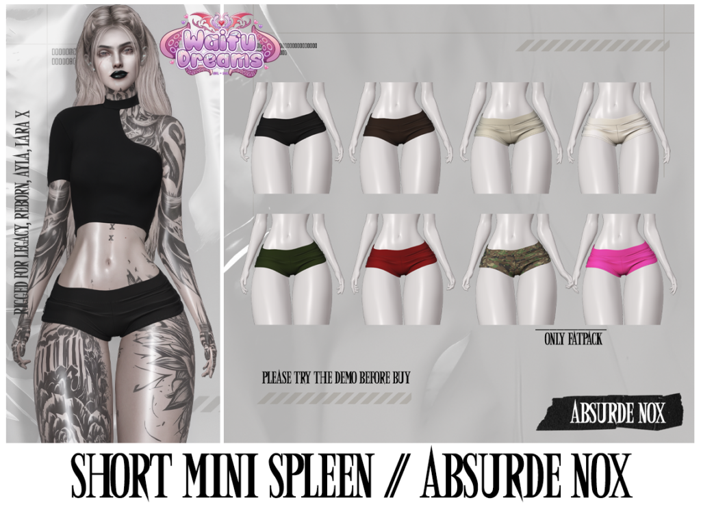 Short Mini Spleen - Ayla/Legacy/MaitreyaX/Reborn