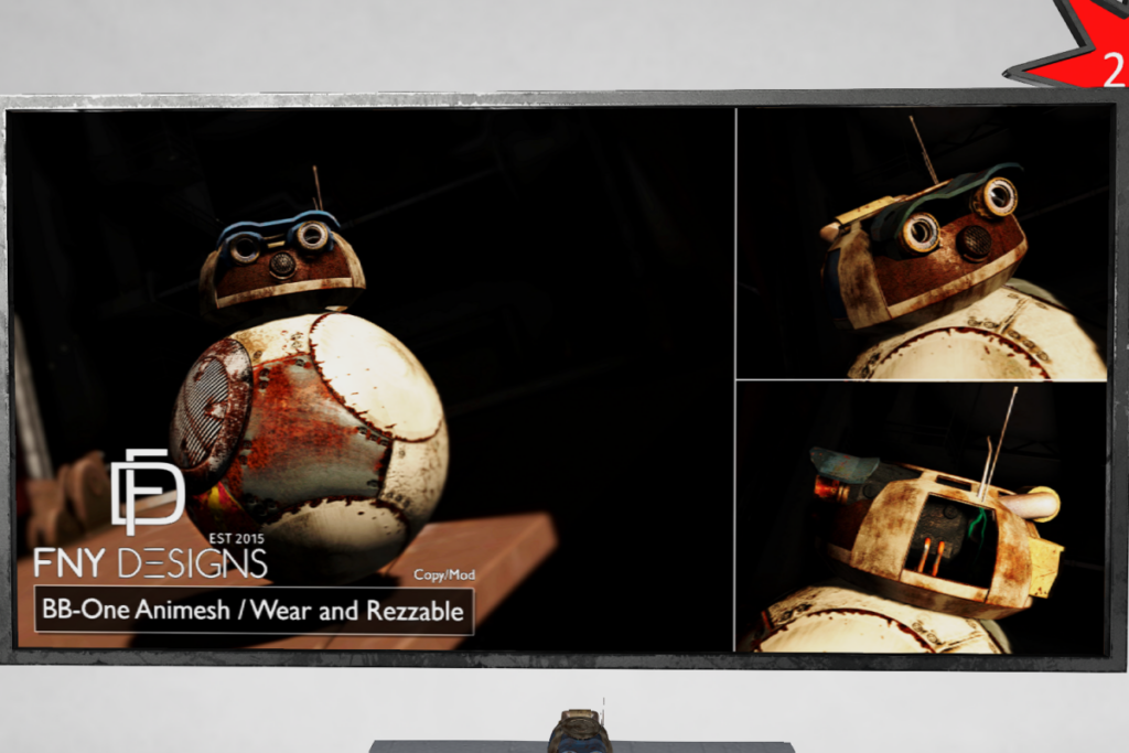 BB-One Animesh Wearable &amp; Rezzable, L$675