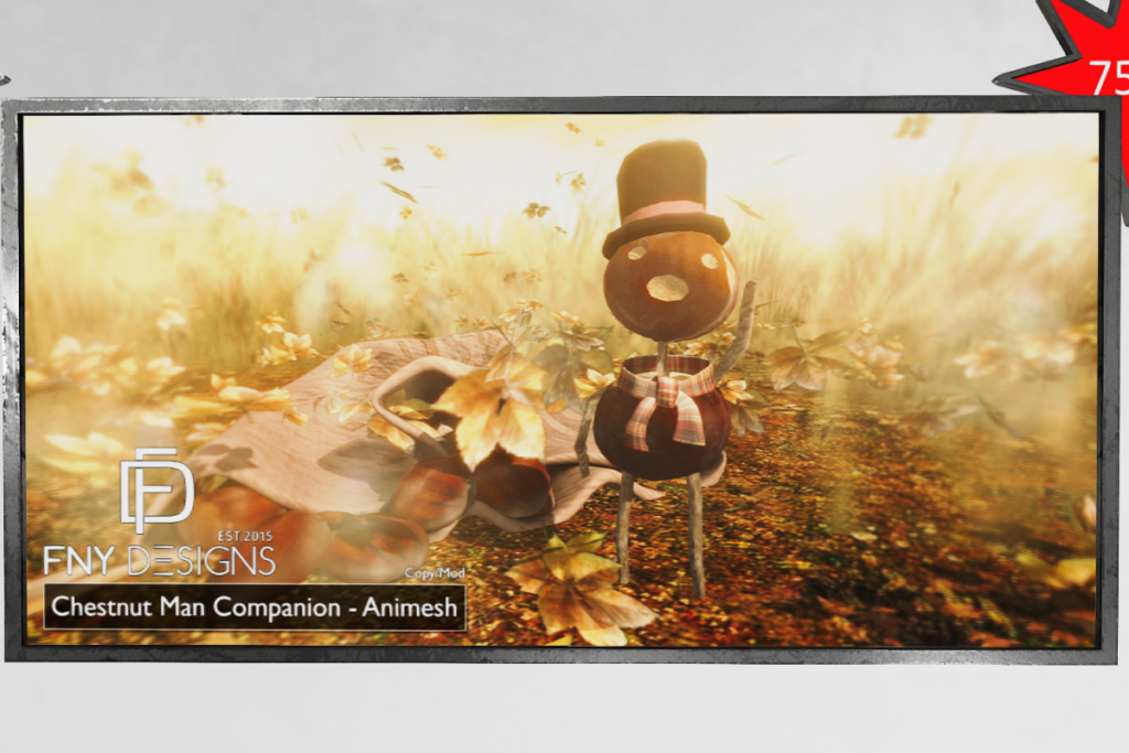 Chestnut Man Animesh Companion, L$125