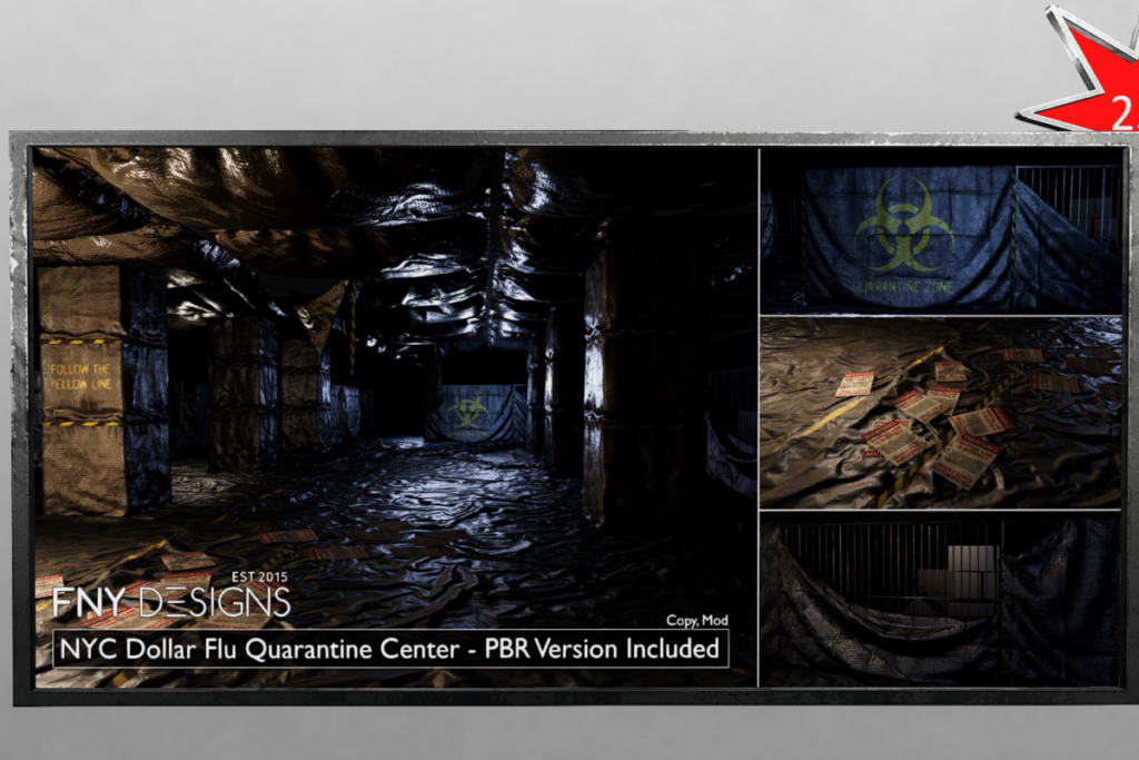 NYC Dollar Flu Quarantine Center, L$750