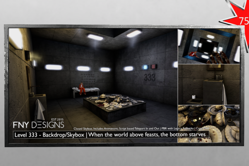 Level 333 Backdrop/Skybox, L$250