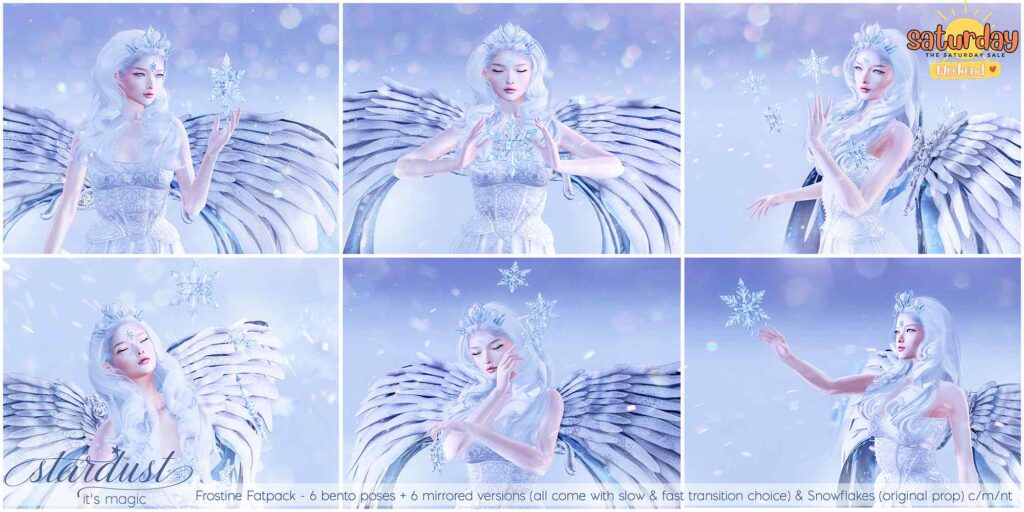 Frostine Poses	&lt;a href=&quot;http://maps.secondlife.com/secondlife/BREATHE/213/216/1001&quot; target=&quot;_blank&quot;&gt;Teleport&lt;/a&gt;