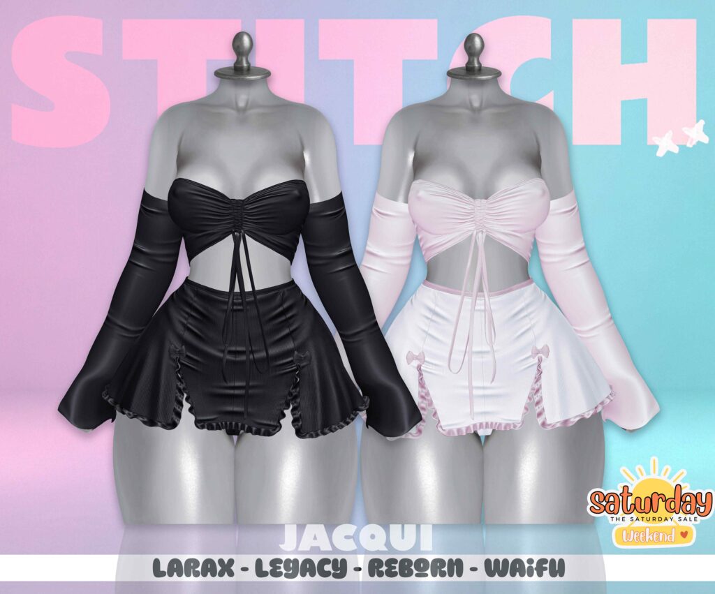 Jacqui Set - Legacy/MaitreyaX/Reborn/+mods	&lt;a href=&quot;http://maps.secondlife.com/secondlife/Pride%20Island/30/146/2545&quot; target=&quot;_blank&quot;&gt;Teleport&lt;/a&gt;