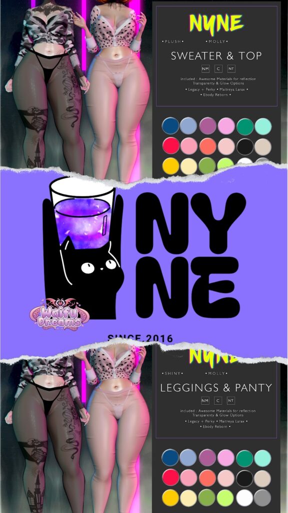 Molly Leggings &amp; Panty - Legacy/MaitreyaX/Reborn/+mods