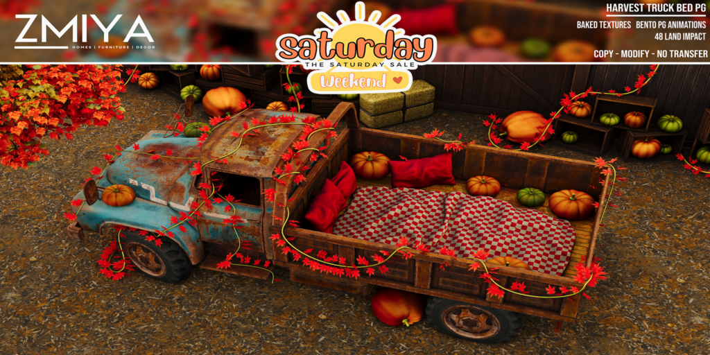 Harvest Truck Bed	&lt;a href=&quot;http://maps.secondlife.com/secondlife/The%20Moon%20Kingdom/127/15/20&quot; target=&quot;_blank&quot;&gt;Teleport&lt;/a&gt;