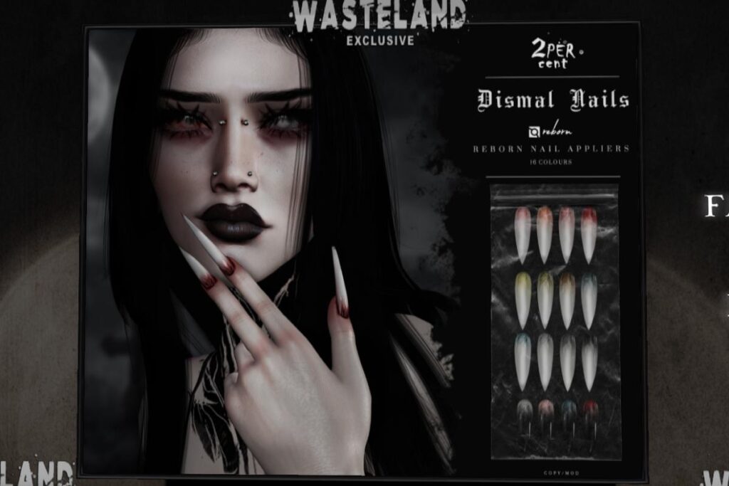 Dismal Nail Polish Applier - Reborn, L$199