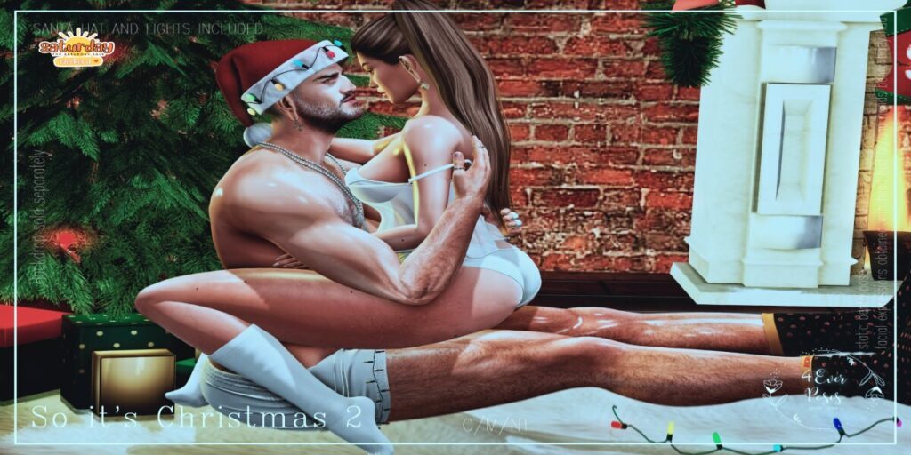 So It&#039;s Christmas 2 Couples Pose	&lt;a href=&quot;http://maps.secondlife.com/secondlife/Famous/176/220/3902&quot; target=&quot;_blank&quot;&gt;Teleport&lt;/a&gt;