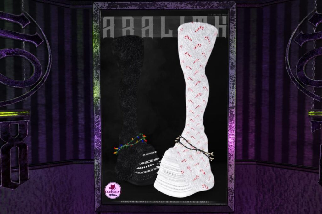 Aralith Stompers - Legacy/MaitreyaX/Reborn/+mods, L$349 each/L$1899 FP