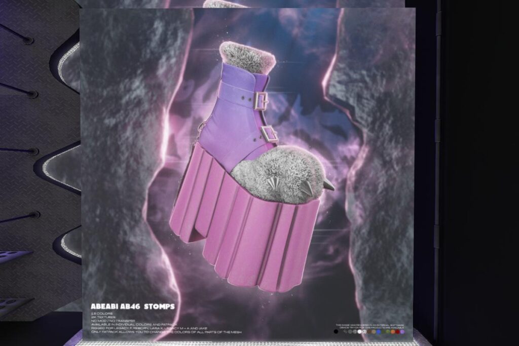 AB46 Stomps - Jake/Legacy F+M/MaitreyaX/Reborn, L$249 each/