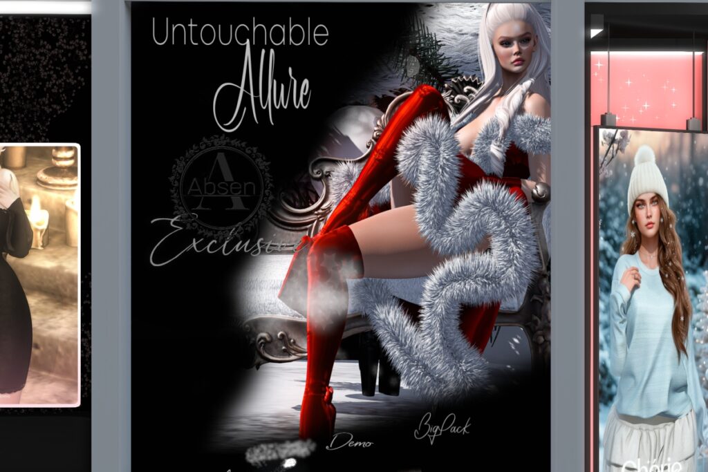 Untouchable Allure Outfit - Legacy/MaitreyaX/Reborn/+mods, L$99-L$325 each/L$599-L$2100 each FP/L$3500 FP