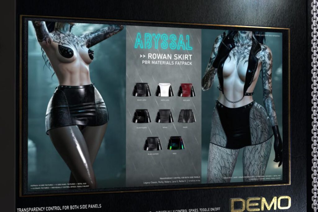 Rowan Skirt - Legacy/MaitreyaX/Reborn/+mods, L$349 each/L$1999 FP