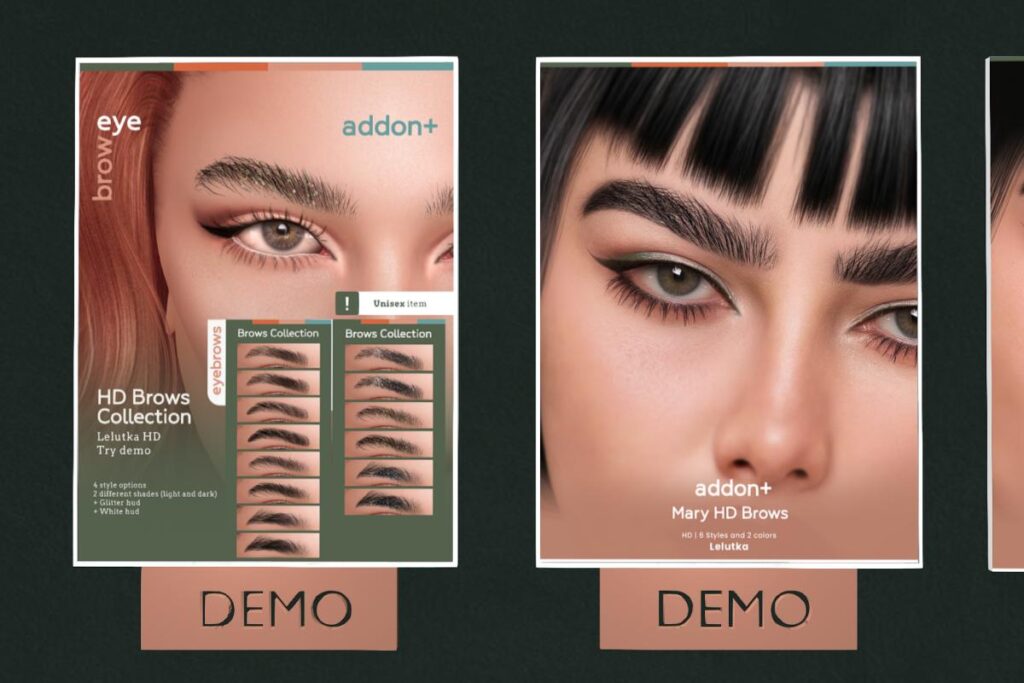 Brows - EvoX, L$90 each